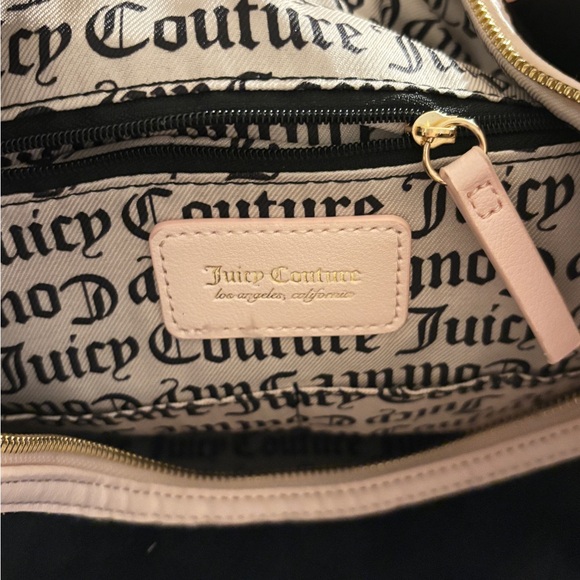vintage authentic juicy couture black and pink duffel bag - Picture 3 of 7